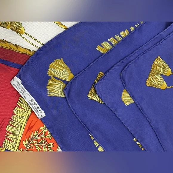 Vintage Hermes Silk Scarf “ La Reale Vue Du Carrosse De La Galere” Carre 90